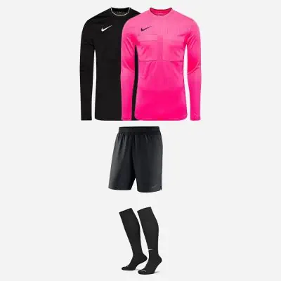 Pack Nike Arbitre de football FFF maillot manches longues short chaussettes