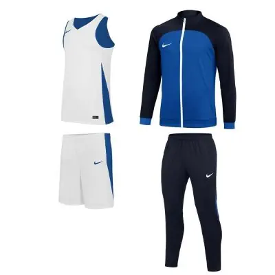 Ensemble Nike Academy pro basket pour enfant maillot reversible short veste pantalon de survetement