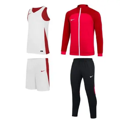 Ensemble Nike Academy pro basket pour enfant maillot reversible short veste pantalon de survetement
