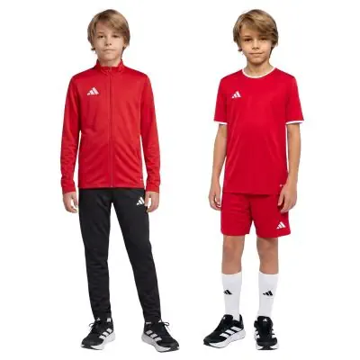 ensemble adidas entrada 26 enfant survetement zip pantalon maillot short rouge ensemble adidas entrada 26 enfant survetement zip pantalon maillot short rouge
