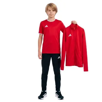 ensemble adidas entrada 26 enfant survetement maillot rouge ensemble adidas entrada 26 enfant survetement maillot rouge