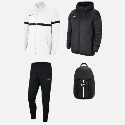 Pack Entrainement Nike Academy 21 maillot, short,chaussettes, polo, survetement, sac, parka