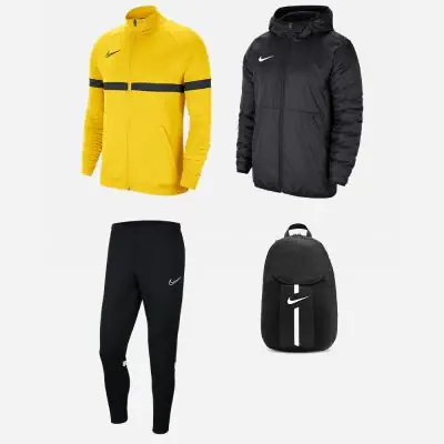 Pack Entrainement Nike Academy 21 maillot, short,chaussettes, polo, survetement, sac, parka