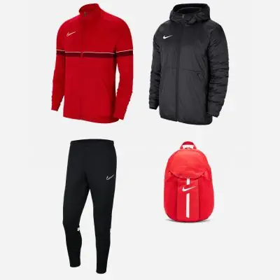 Pack Entrainement Nike Academy 21 maillot, short,chaussettes, polo, survetement, sac, parka