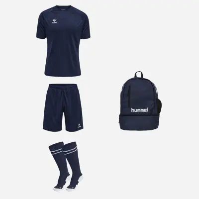Hummel Essential Pack 4 teilig FuBballtrikot Shorts Socken Tasche EKINSPORT