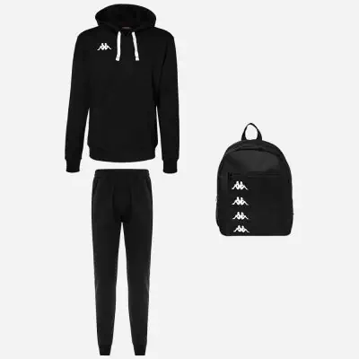 Pack Kappa Bali 3 pezzi Felpa con cappuccio Pantaloni da jogging Borsa EKINSPORT