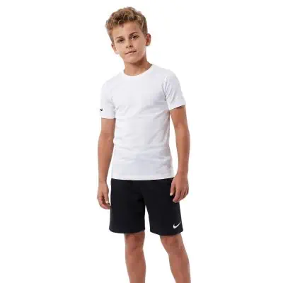 ensemble nike park 26 t-shirt short pour enfant blanc
