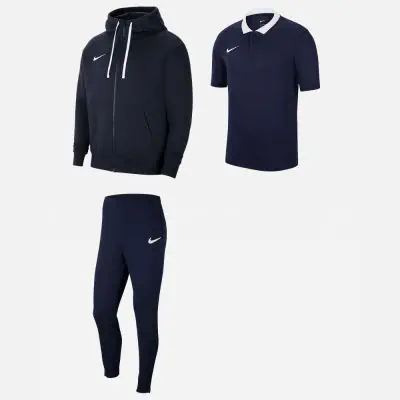 Pack Lifestyle Sportswear Team Club 20 Park 20 polo, sweat, capuche, zip, pantalon