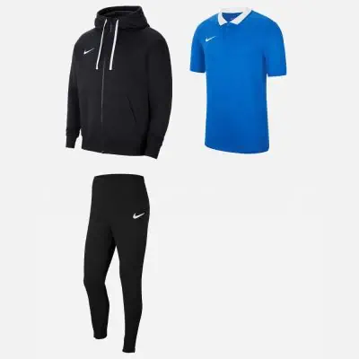 Pack Lifestyle Sportswear Team Club 20 Park 20 polo, sweat, capuche, zip, pantalon
