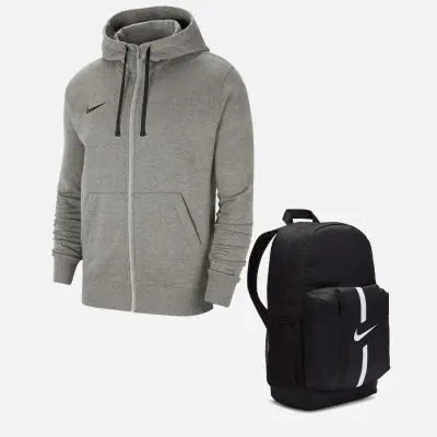 Pack Lifestyle Sportswear Team Club 20 Park 20 sweat, capuche, zip, sac