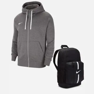 Pack Lifestyle Sportswear Team Club 20 Park 20 sweat, capuche, zip, sac