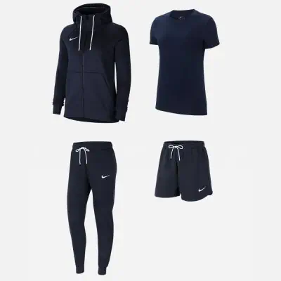 Pack Lifestyle Femme Team Club 20 Park 20 tee-shirt, sweat, capuche, zip, short, pantalon