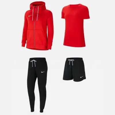 Pack Lifestyle Femme Team Club 20 Park 20 tee-shirt, sweat, capuche, zip, short, pantalon