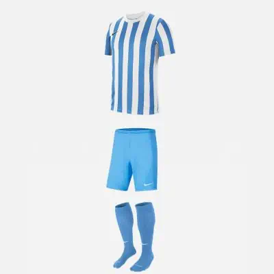 Pack Nike Striped Division IV pour Homme. Maillot Short Chaussettes EKINSPORT