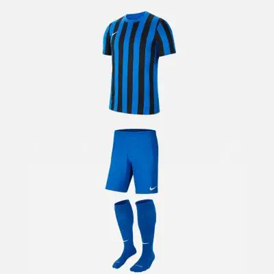 Pack Nike Striped Division IV pour Homme. Maillot Short Chaussettes EKINSPORT