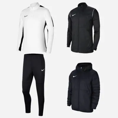 Ensemble Nike Academy 23 pour Enfant. Haut 1 4 zip Pantalon de survetement Coupe Vent Veste doublee 4 pieces EKINSPORT
