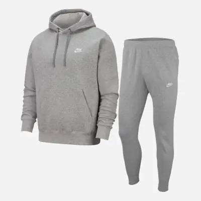 Jogging gris nike homme discount