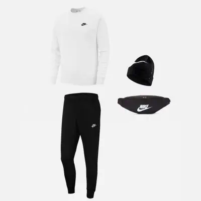 Pack Nike Sportswear Sweat Bas de jogging Bonnet Banane pour Homme BV2662 BV2679 AV9751 DB0490