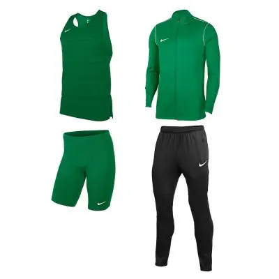 Ensemble Running Nike Park 20 homme debardeur cuissard veste pantalon de survetement