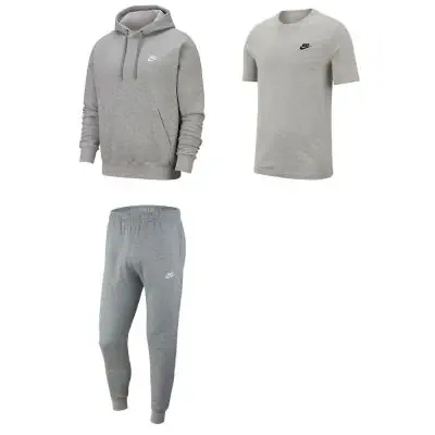 Pack Nike Sportswear pour Homme. Sweat shirt Bas de jogging Tee shirt EKINSPORT