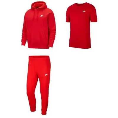 Kit Nike Sportswear for Men. Sweatshirt Trouser Tee shirt EKINSPORT