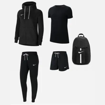 Pack Lifestyle Femme Team Club 20 Park 20 tee-shirt, sweat, capuche, zip, short, pantalon, sac