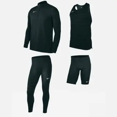 Pack Running Nike Dry Stock pour Homme NT0300-010 NT0307-010 NT0315-010 NT0313-010