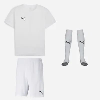 ensemble puma teamrise 3 pieces maillot short chaussettes de football