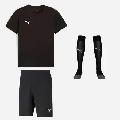 ensemble puma teamrise 3 pieces maillot short chaussettes de football