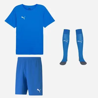 ensemble puma teamrise 3 pieces maillot short chaussettes de football