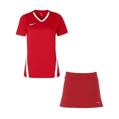 Set producten Nike Team voor Vrouwen. Jersey + Rok (2 artikelen)