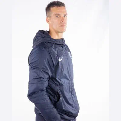Veste doublée Nike Sharks Antibes Bleu Marine pour homme