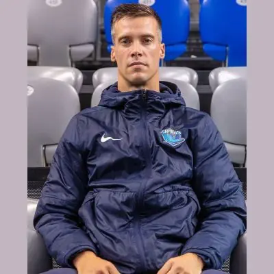 Veste doublée Nike Sharks Antibes Bleu Marine pour homme