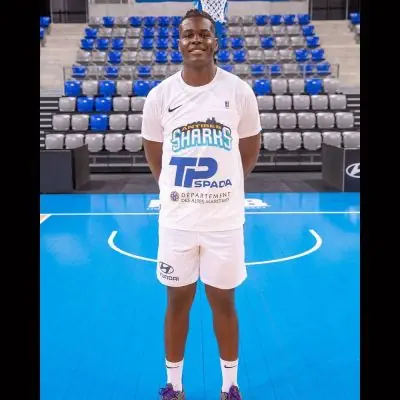 Aufwärmtrikot Nike Sharks Antibes Weiß für mann