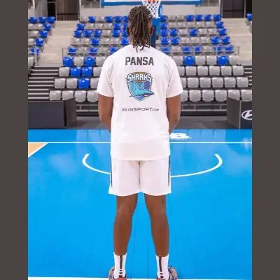 Aufwärmtrikot Nike Sharks Antibes Weiß für mann