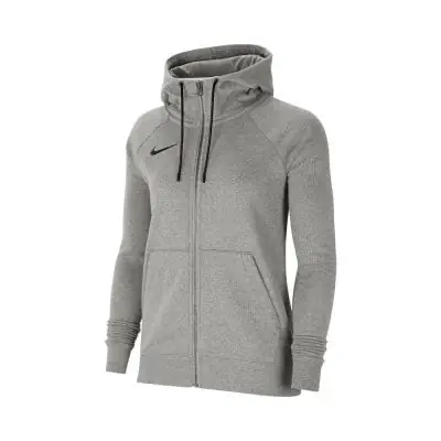 Sweat zippé à capuche Nike Team Club 20 gris clair pour Femme CW6955-063