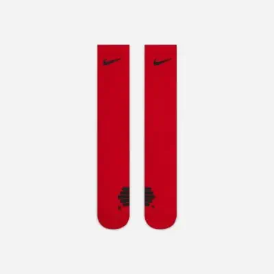 chaussettes de basket nike elite crew rouge unisexe sx7622 657