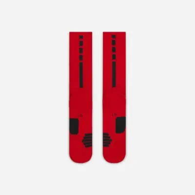 chaussettes de basket nike elite crew rouge unisexe sx7622 657