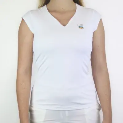 T-shirt Rolex Monte-Carlo Masters Blanc pour femme - TSH001W-BLANC