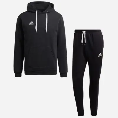 Product set adidas Entrada 22 for Kids. Sweatshirt Trouser 2 items EKINSPORT