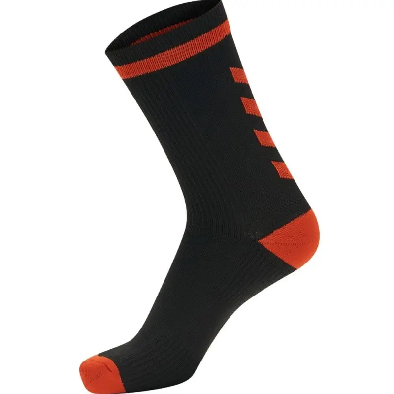 Socks Hummel Elite Indoor Black & Red for unisex Socks Hummel Elite Indoor Black & Red for unisex