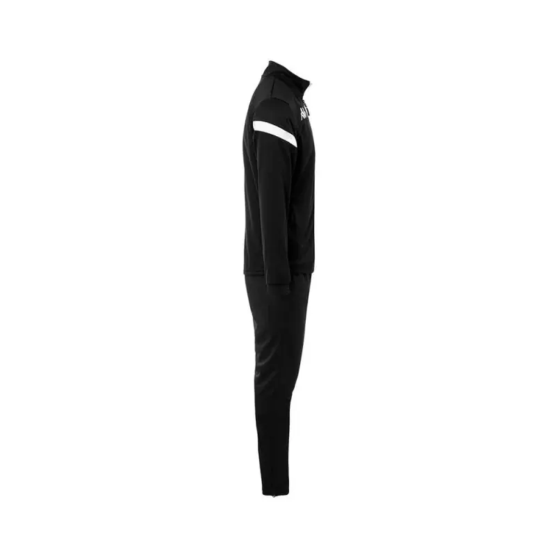 Conjunto de fato de treino para desporto Kappa Dalcito Preto e Branco para criança Conjunto de fato de treino para desporto Kappa Dalcito Preto e Branco para criança