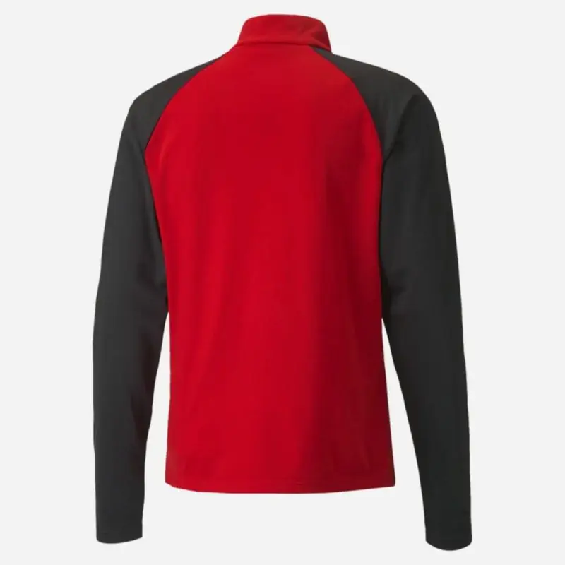sweat 1 4 zip puma teamliga rouge homme 657236 01 sweat 1 4 zip puma teamliga rouge homme 657236 01