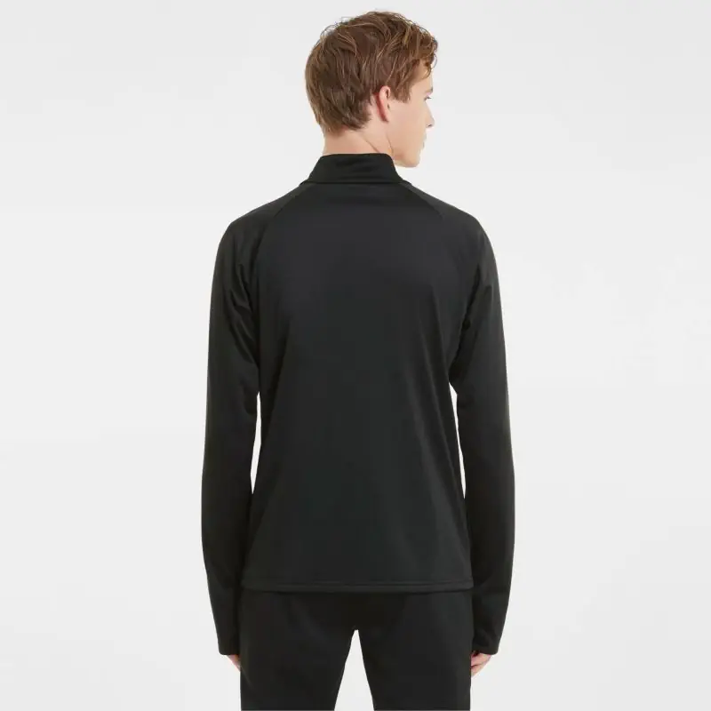 sweat 1 4 zip puma teamliga noir homme 657236 03 sweat 1 4 zip puma teamliga noir homme 657236 03