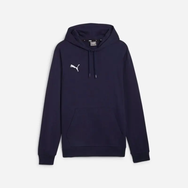 sweat a capuche puma teamgoal bleu marine homme 658618 06 sweat a capuche puma teamgoal bleu marine homme 658618 06