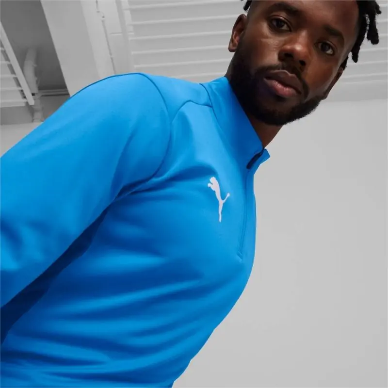 Haut d'entrainement 1/4 Zip Puma teamGOAL pour homme - 658629-002 Haut d'entrainement 1/4 Zip Puma teamGOAL pour homme - 658629-002