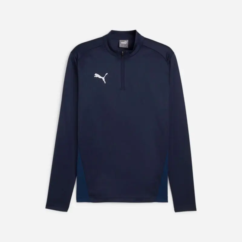 Haut d'entrainement 1/4 Zip Puma teamGOAL pour homme - 658629-006 Haut d'entrainement 1/4 Zip Puma teamGOAL pour homme - 658629-006