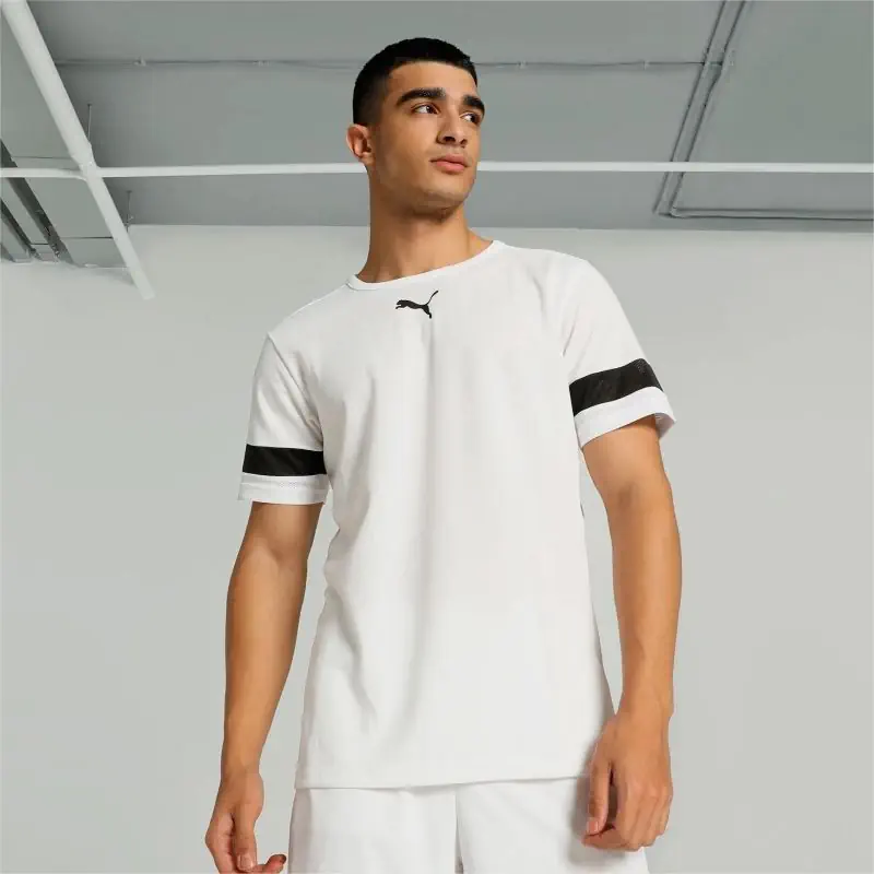 maillot puma teamrise blanc pour homme 704932 04 maillot puma teamrise blanc pour homme 704932 04