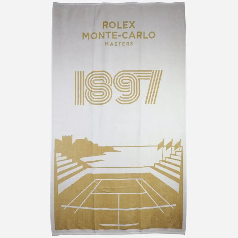 serviette de plage amc24078 rolex monte carlo masters serviette de plage amc24078 rolex monte carlo masters