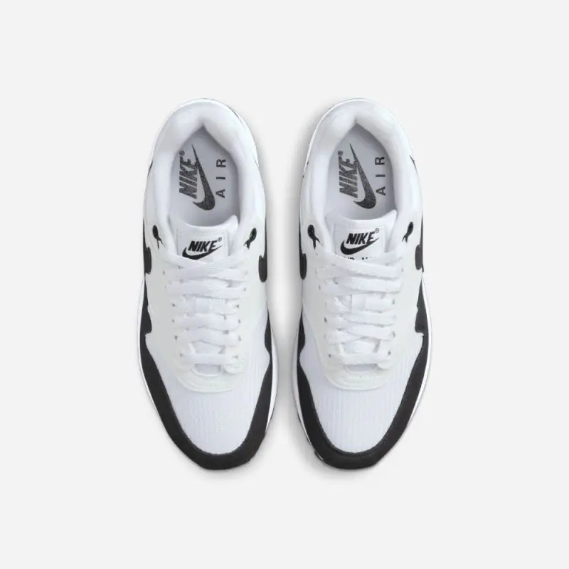 chaussures nike air max 1 87 blanc et noir femme dz2628 102